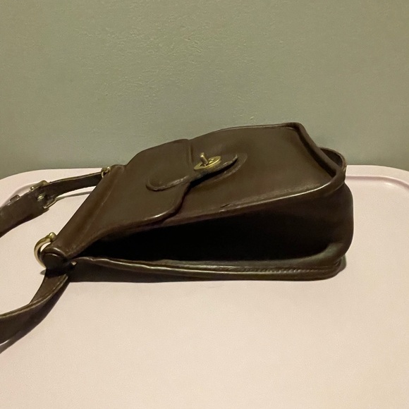 Coach Brown Leather Crossbody Bag - Picture 12 of 14